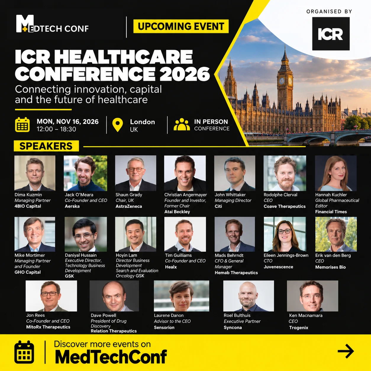 ICR Healthcare's 14th Annual Healthcare Conference