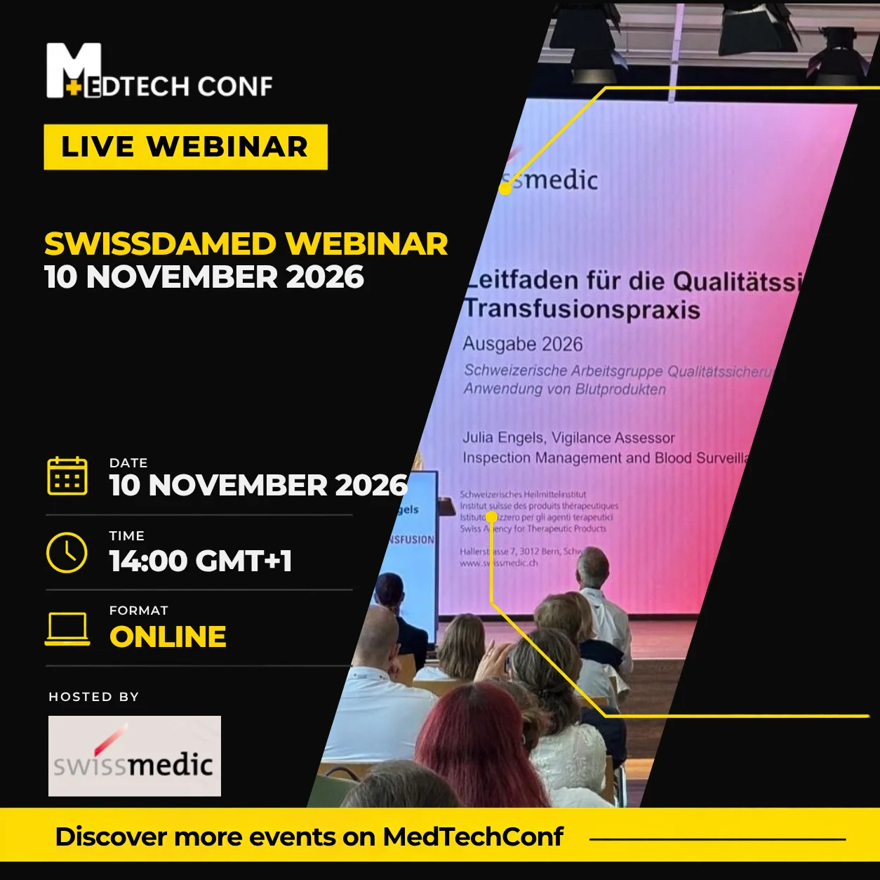swissdamed Webinar 10 November 2026