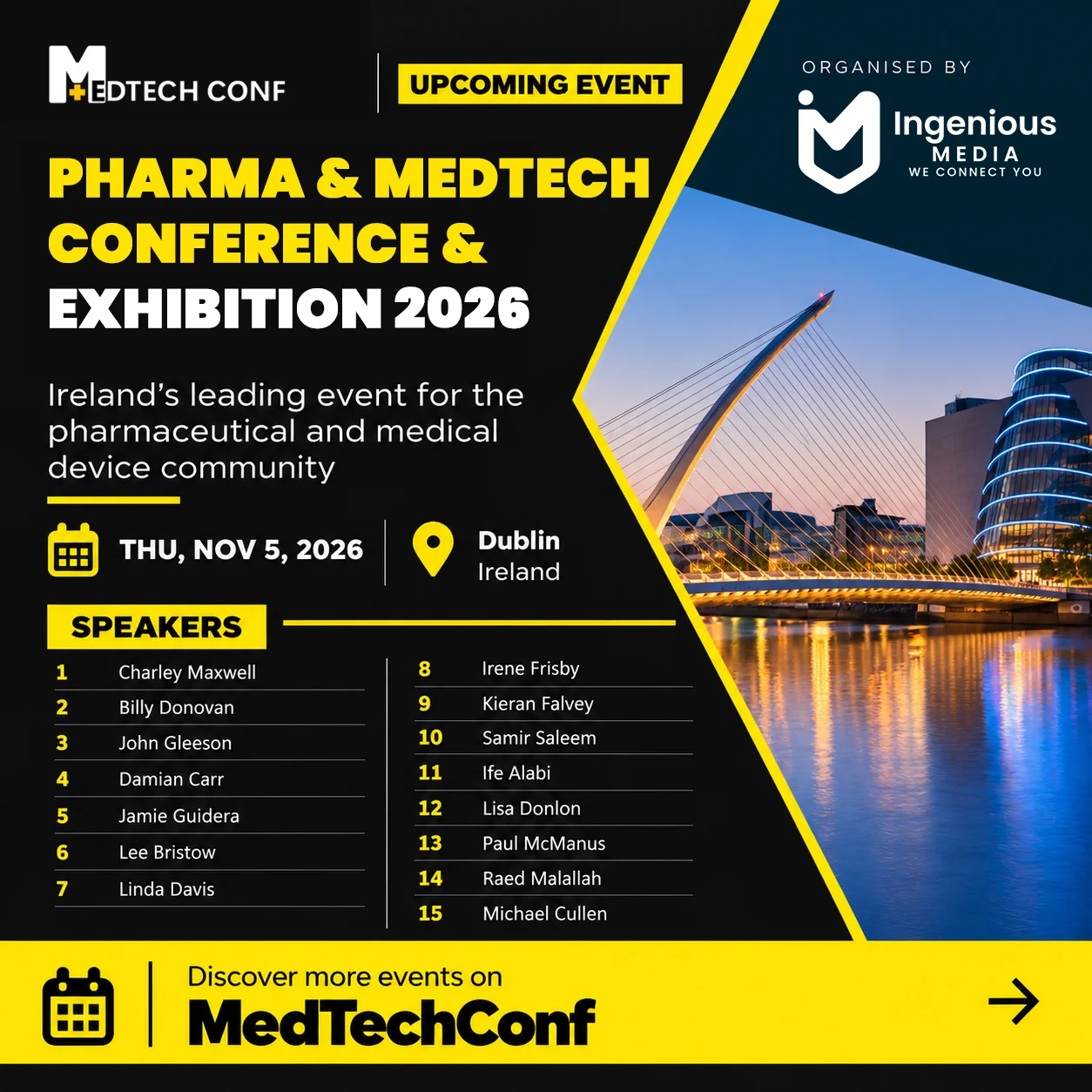 Pharma & Medtech Conference & Exhibition 2026
