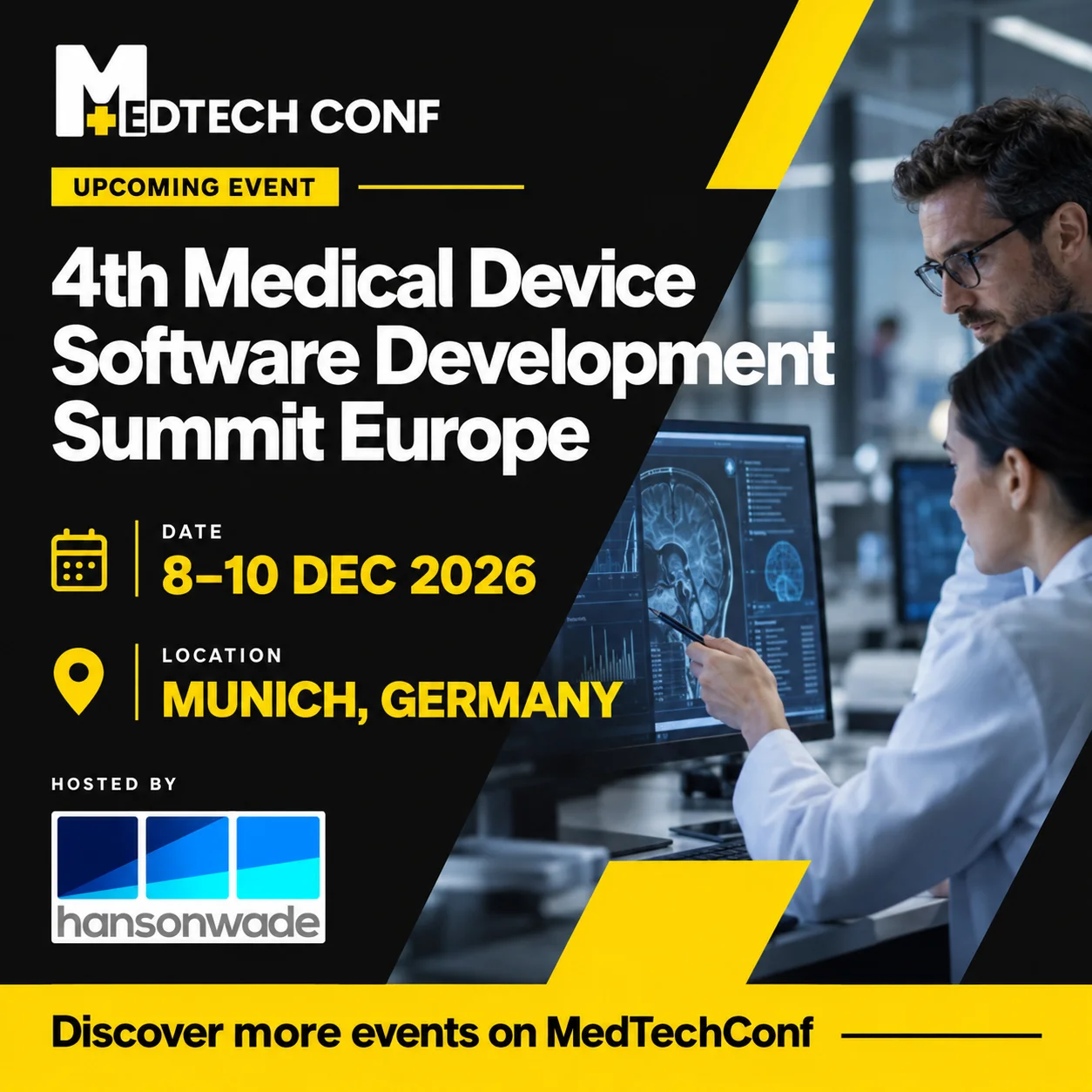 4th Medical Device Software Development Summit Europe