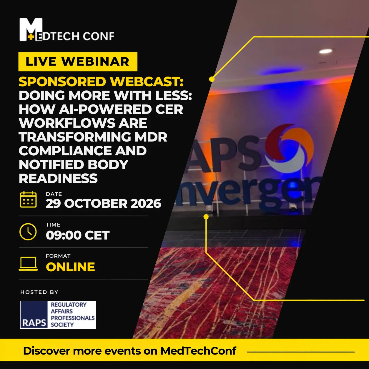Sponsored Webcast: Doing More with Less: How AI-Powered CER Workflows Are Transforming MDR Compliance and Notified Body Readiness