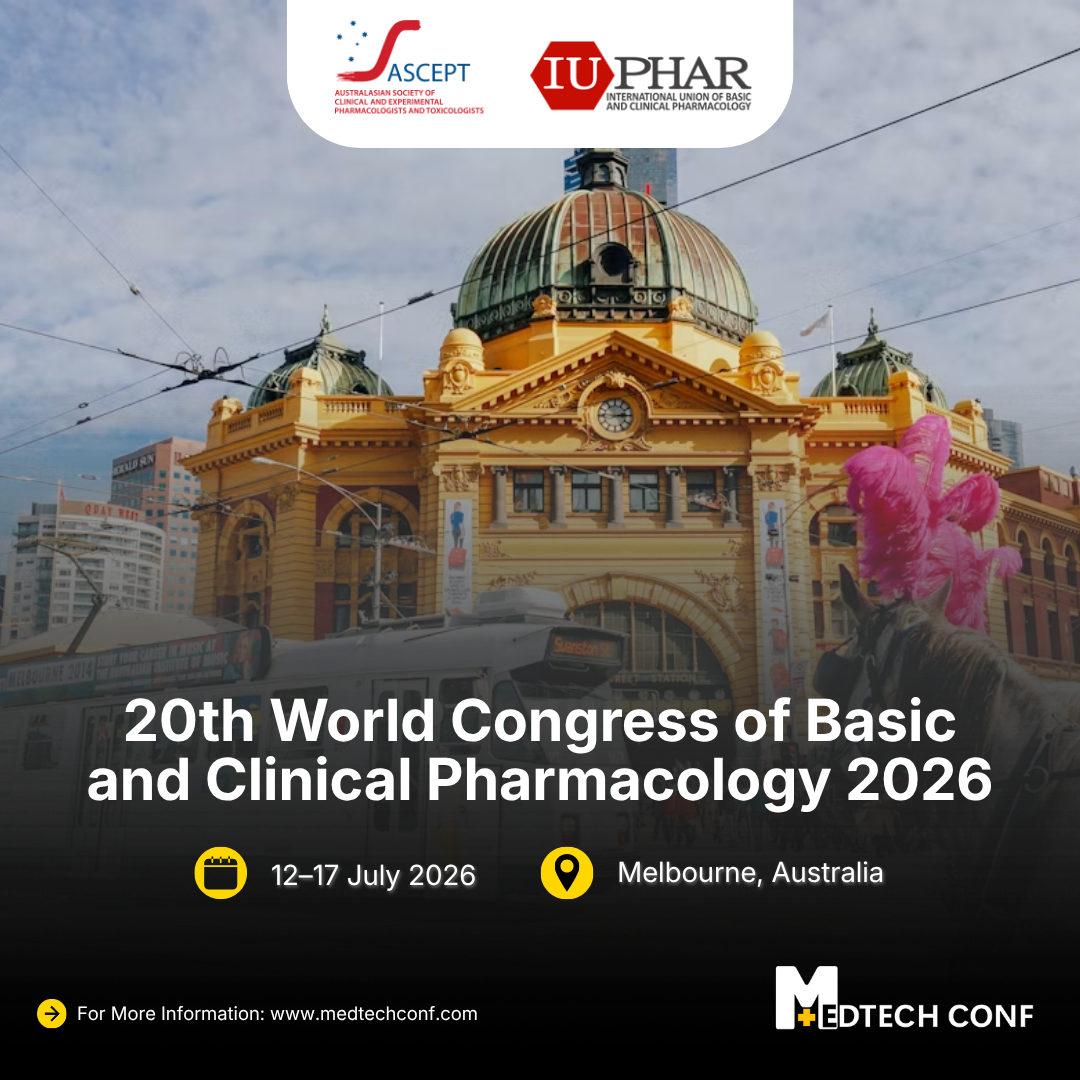 20th World Congress of Basic    and Clinical Pharmacology 2026