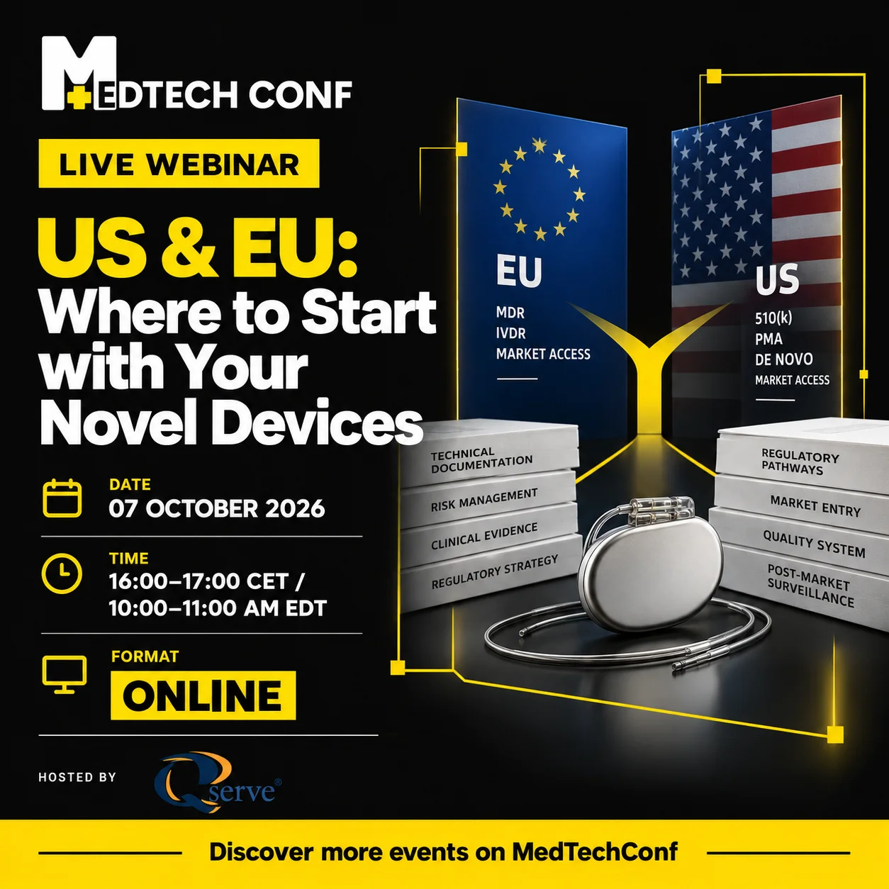 Live Webinar | US & EU: Where to Start with Your Novel Devices